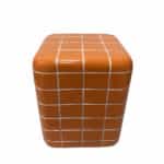 CUBIX SIDE TABLE ΚΑΦΕ 33.5x33.5x41cm 04-1354