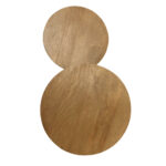 WABI SIDE TABLE SET 2ΤΕΜ ΦΥΣΙΚΟ 50x50x60cm 04-1360 - Image 2