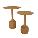 WABI SIDE TABLE SET 2ΤΕΜ ΦΥΣΙΚΟ 50x50x60cm 04-1360 - Image 9