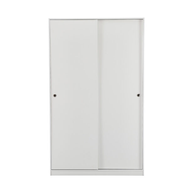 KEY ΝΤΟΥΛΑΠΑ 2ΠΟΡΤΕΣ ΛΕΥΚΟ 120x50x200cm 06-0122 - Image 3