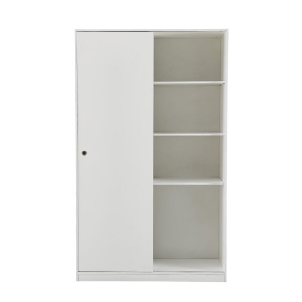 KEY ΝΤΟΥΛΑΠΑ 2ΠΟΡΤΕΣ ΛΕΥΚΟ 120x50x200cm 06-0122 - Image 4