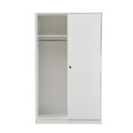 KEY ΝΤΟΥΛΑΠΑ 2ΠΟΡΤΕΣ ΛΕΥΚΟ 120x50x200cm 06-0122 - Image 5