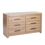 DODO ΣΥΡΤΑΡΙΕΡΑ OAK ΣΚΟΥΡΟ 132x45x75 09-0936 - Image 14