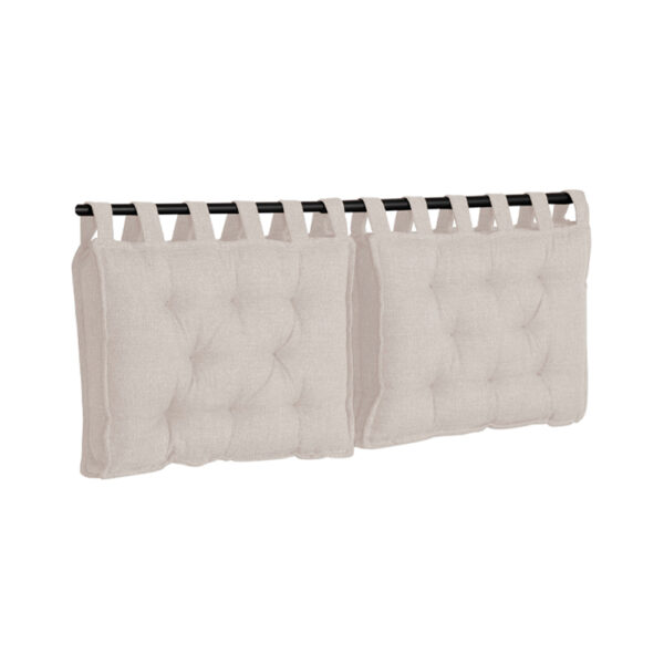 HANG ΜΑΞΙΛΑΡΙ ΚΕΦΑΛΑΡΙΟΥ SET 2ΤΕΜ OFF WHITE 16-950 70x10x50 09-2110 - Image 9