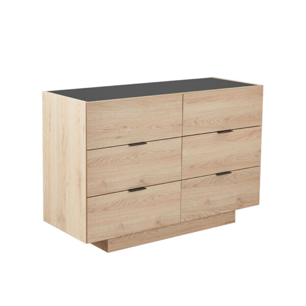 CUBIUS ΣΥΡΤΑΡΙΕΡΑ 6ΣΥΡΤΑΡΙΑ ΦΥΣΙΚΟ 120x45.4x81cm 09-2137 - Image 6
