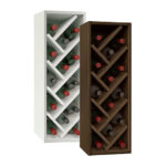 Μπουκαλοθήκη κουζίνας κρεμαστή, No 28, 25 cm 28 cm 72 cmGenomax