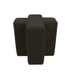 TRILIZA ΣΚΑΜΠΟ ΓΚΡΙ ΣΚΟΥΡΟ 43x43x42 16-0830 - Image 3