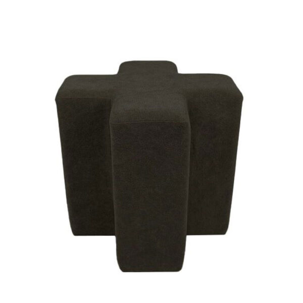 TRILIZA ΣΚΑΜΠΟ ΓΚΡΙ ΣΚΟΥΡΟ 43x43x42 16-0830 - Image 3