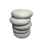 BALANCE SIDE TABLE TERRAZZO 41x42.5x50cm 16-0916 - Image 3