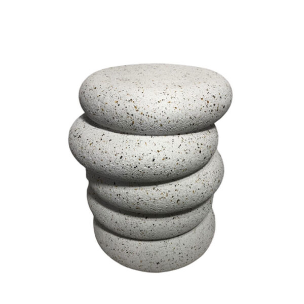 BALANCE SIDE TABLE TERRAZZO 41x42.5x50cm 16-0916 - Image 3