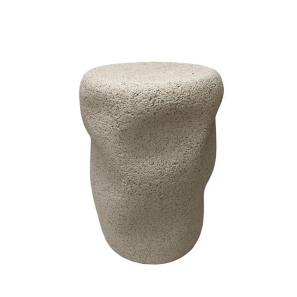 ONDA SIDE TABLE SAND BEIGE 35x35x48cm 16-0917 - Image 2