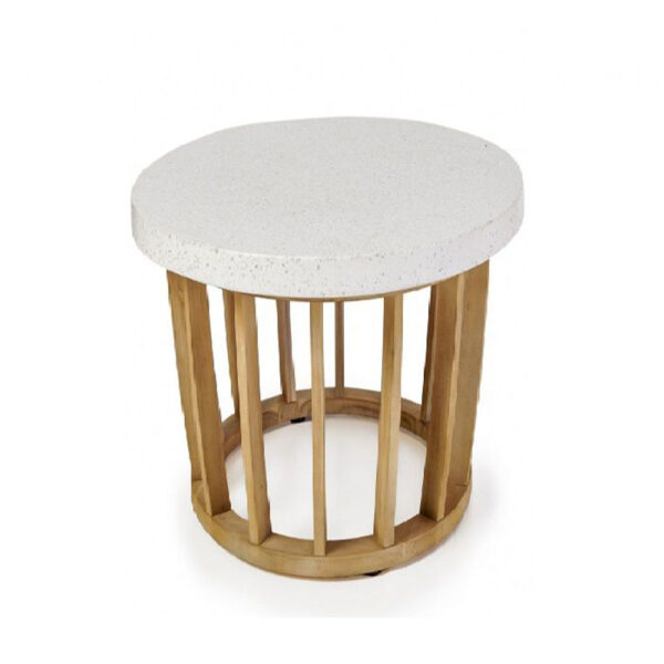ITHAKA SIDE TABLE ΦΥΣΙΚΟ 50x50x53 22-0141 - Image 3