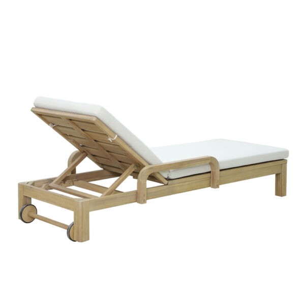 ANASA ΞΑΠΛΩΣΤΡΑ ΜΑΞΙΛΑΡΙ BEIGE 184x73x86cm 22-0149 - Image 4