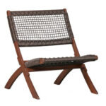MESH ΚΑΡΕΚΛΑ ΠΤΥΣ/ΜΕΝΟ-Η ΚΑΦΕ ANTIQUE ΚΑΡΥΔΙ 78x60x72.5 22-0179 - Image 11