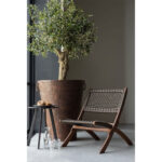 MESH ΚΑΡΕΚΛΑ ΠΤΥΣ/ΜΕΝΟ-Η ΚΑΦΕ ANTIQUE ΚΑΡΥΔΙ 78x60x72.5 22-0179 - Image 12