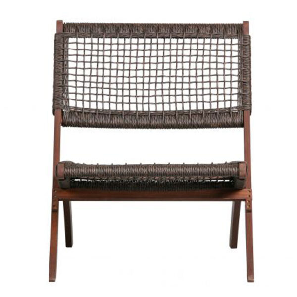 MESH ΚΑΡΕΚΛΑ ΠΤΥΣ/ΜΕΝΟ-Η ΚΑΦΕ ANTIQUE ΚΑΡΥΔΙ 78x60x72.5 22-0179 - Image 14