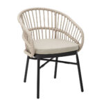 LUNA ΚΑΡΕΚΛΑ CREAM ΜΑΥΡΟ 58x65x78 22-0193 - Image 11