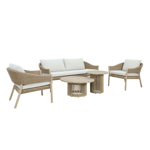 SUMATRA COFFEE TABLE ΦΥΣΙΚΟ 80x80x38 22-0246 - Image 14