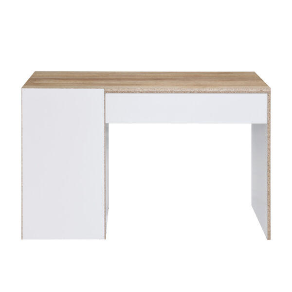 STUDENT ΓΡΑΦΕΙΟ 1ΠΟΡΤΑ 1ΣΥΡΤΑΡΙ ΛΕΥΚΟ ΦΥΣΙΚΟ 120x50x76cm 24-0682 - Image 5