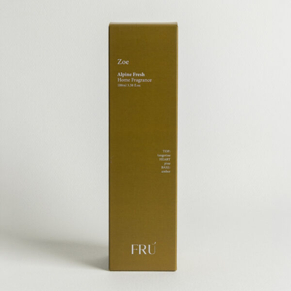 ZOE - ALPINE FRESH ΑΡΩΜΑΤΙΚΟ ΧΩΡΟΥ 100ml 6.4x6.4x23.3cm ΓΥΑΛΙ ΑΡΩΜΑΤΙΚΟ ΥΓΡΟ 240-0002 - Image 3