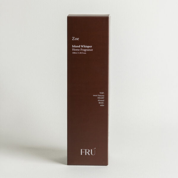 ZOE - ISLAND WHISPER ΑΡΩΜΑΤΙΚΟ ΧΩΡΟΥ 100ml 6.4x6.4x23.3cm ΓΥΑΛΙ ΑΡΩΜΑΤΙΚΟ ΥΓΡΟ 240-0006 - Image 4