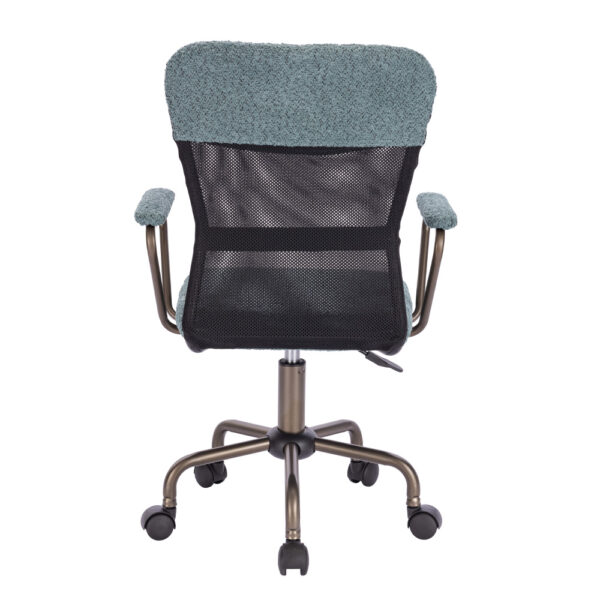 BELL ΚΑΡΕΚΛΑ ΓΡΑΦΕΙΟΥ ΜΕΝΤΑ GUNMETAL 54x52x92 25-0724 - Image 12