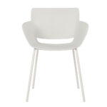 SEDIA ΚΑΡΕΚΛΑ OFF WHITE 58x51x79.5cm 27-0213 - Image 7