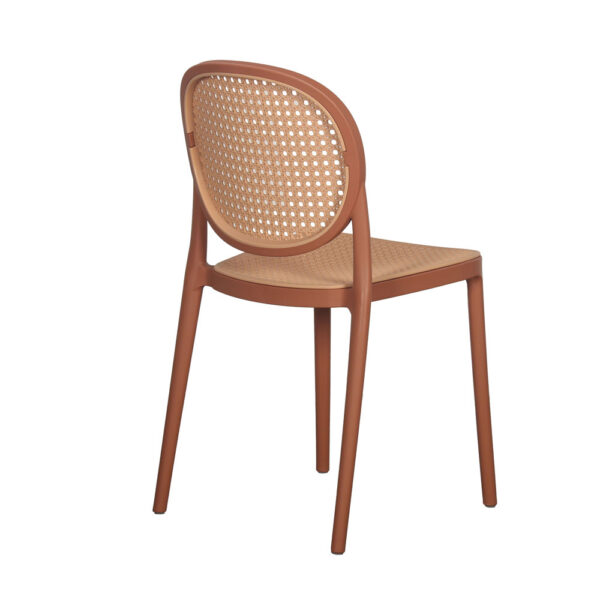 RATTI ΚΑΡΕΚΛΑ TERRACOTTA ΦΥΣΙΚΟ 41.6x53x84 27-0224 - Image 11