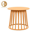 BASKET SIDE TABLE ΜΟΥΣΤΑΡΔΙ 49.5x49.5x44 27-0261 - Image 9