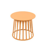 BASKET SIDE TABLE ΜΟΥΣΤΑΡΔΙ 49.5x49.5x44 27-0261 - Image 10