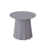 VOLANT SIDE TABLE ΓΚΡΙ ΑΝΟΙΧΤΟ 50x50x45cm 52-0019 - Image 3