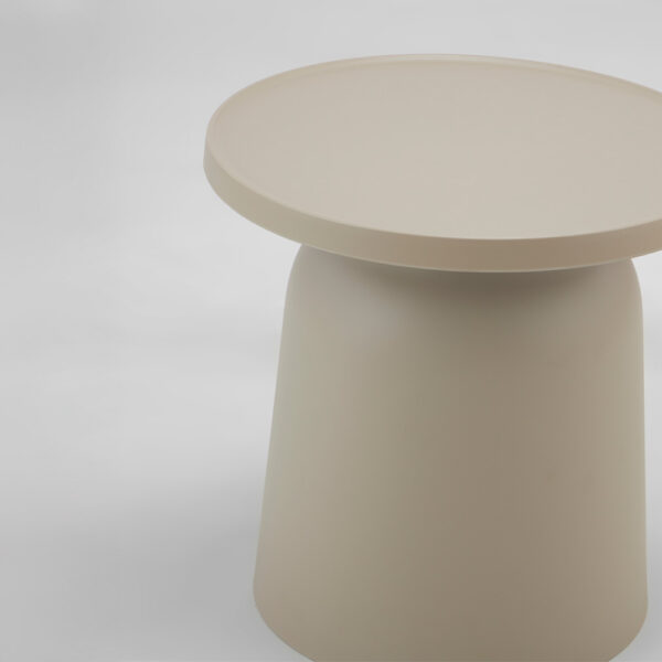 DOMI COFFEE TABLE TAUPE 47x47x46cm 54-0004 - Image 6