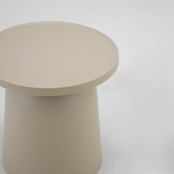 DOMI COFFEE TABLE TAUPE 47x47x46cm 54-0004 - Image 7