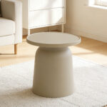 DOMI COFFEE TABLE TAUPE 47x47x46cm 54-0004 - Image 8