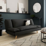 COZY ΚΑΝΑΠΕΣ ΚΡΕΒΑΤΙ 3ΘΕΣΙΟΣ ΑΝΘΡΑΚΙ 191x103x84 70-0359 - Image 9