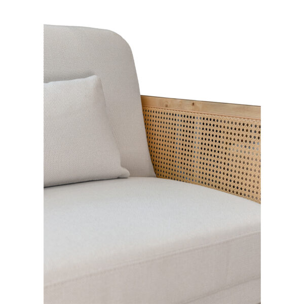 AMMOS ΚΑΝΑΠΕΣ ΚΡΕΒΑΤΙ 3ΘΕΣΙΟΣ OFF WHITE 196x82x81 70-0360 - Image 15