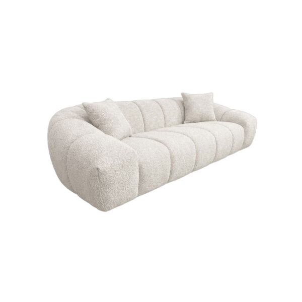 BOSSANOVA ΚΑΝΑΠΕΣ 3ΘΕΣΙΟΣ OFF WHITE 255x115x71cm 70-0438 - Image 12