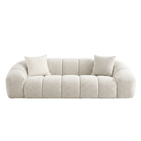 BOSSANOVA ΚΑΝΑΠΕΣ 3ΘΕΣΙΟΣ OFF WHITE 255x115x71cm 70-0438 - Image 13