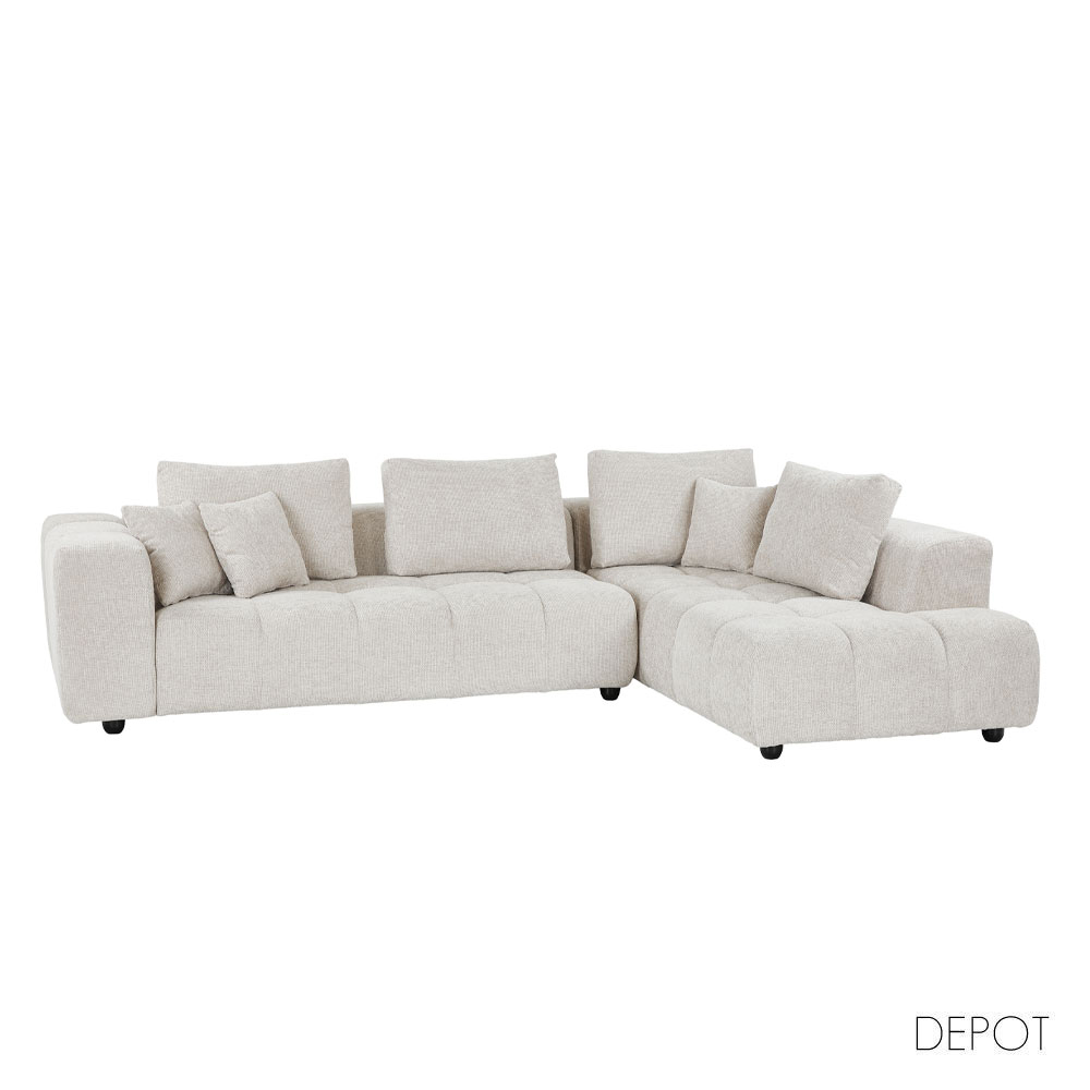 71-0132-aMaY9-first-_1 TOMOS ΚΑΝΑΠΕΣ ΓΩΝΙΑ ΔΕΞΙΑ BEIGE LEGASY 15 298x200x85cm 71-0132 - Image 1