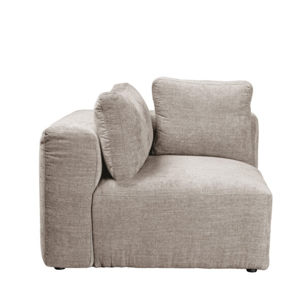 BOX ΠΟΛΥΘΡΟΝΑ ΜΕ ΜΠΡΑΤΣΟ ΑΝΑΣΤΡΕΨΙΜΗ BEIGE VOGUE 2 107x107x85cm 71-0136 - Image 15