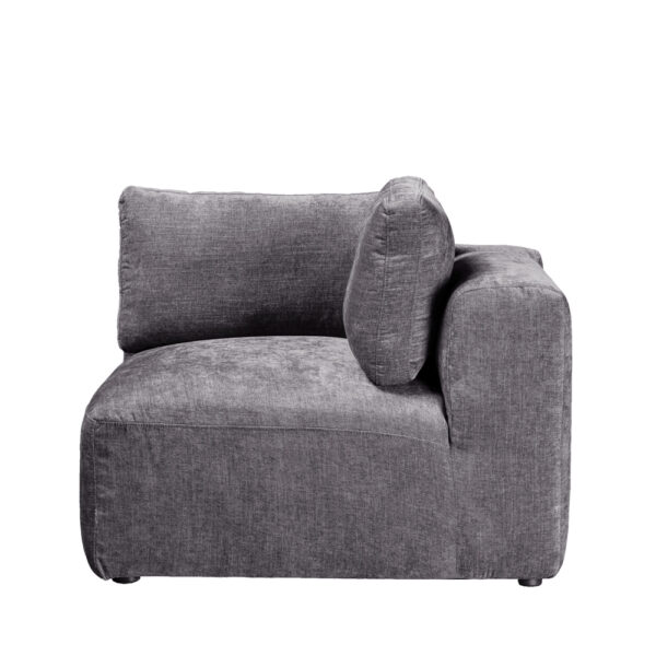 BOX ΠΟΛΥΘΡΟΝΑ ΜΕ ΜΠΡΑΤΣΟ ΑΝΑΣΤΡΕΨΙΜΗ ΓΚΡΙ VOGUE 14 107x107x85cm 71-0138 - Image 4