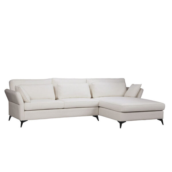 PARFAIT ΚΑΝΑΠΕΣ ΓΩΝΙΑ ΔΕΞΙΑ BEIGE LEGASY 15 307x185x92cm 71-0242 - Image 7