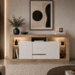 Έπιπλο Τηλεόρασης, 160x80x45, Modul 923, Genomax