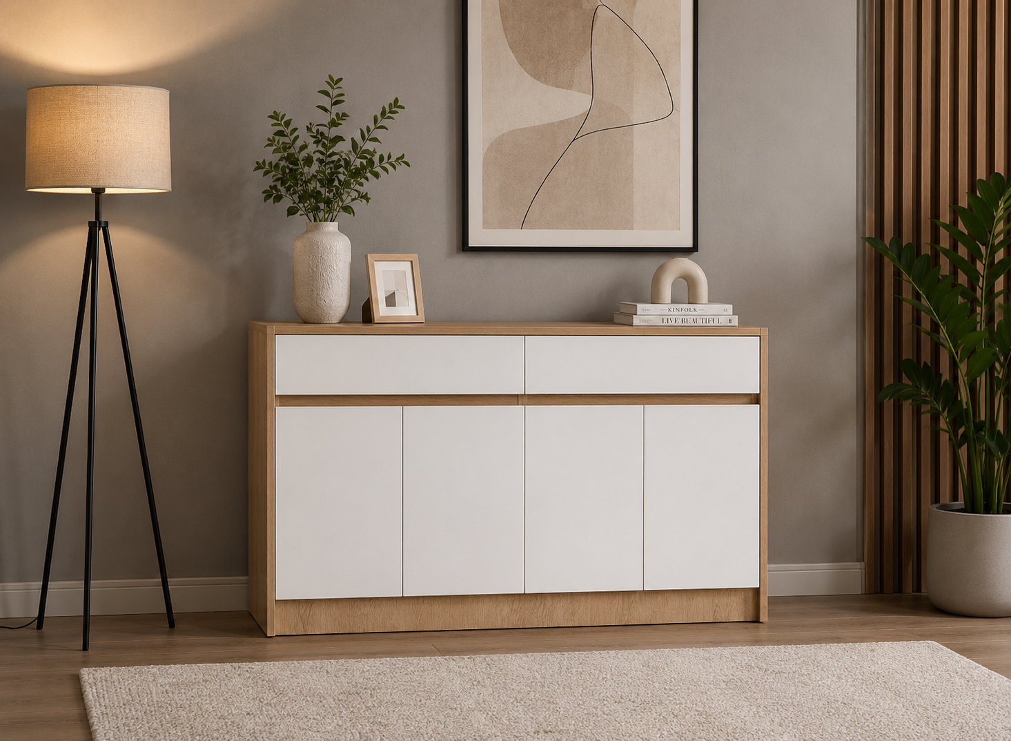 Έπιπλο τηλεόρασης, 120x80x40, Modul 942, Genomax - Image 1