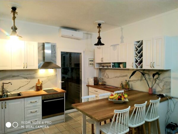 Σύνθεση Κουζίνας 3.40μ ύψος 2,17μ βάθος 0,60μ, MDF Vintage 340, Genomax - Image 3