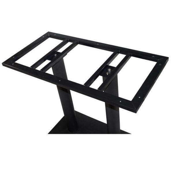ΒΑΣΗ ΜΕΤΑΛΛΙΚΗ ΜΑΥΡΗ 70X38X72εκ. HM409 - Image 4