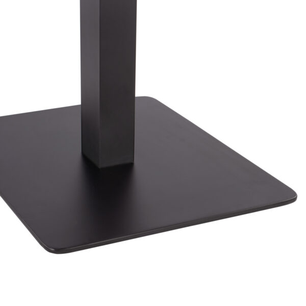 ΒΑΣΗ ΜΕΤΑΛΛΙΚΗ ΜΑΥΡΗ ΜΑΤ 40X40X72Υεκ. HM414.11 - Image 5