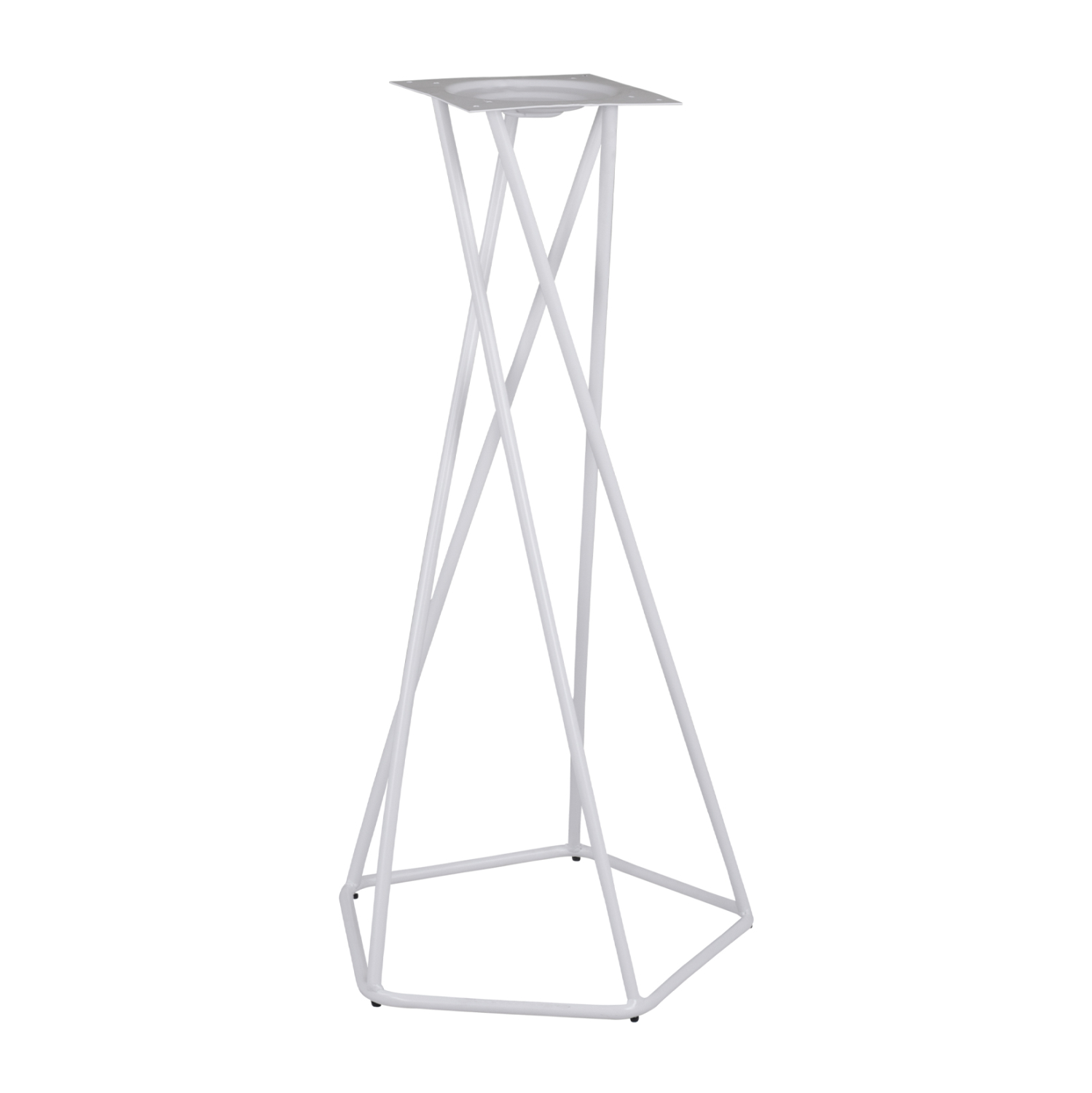 TS968 ΒΑΣΗ ΣΤΑΝΤ TS968 ΛΕΥΚΟ 52x49,5x102,5 εκ. - Image 1