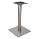 ΒΑΣΗ ΤΡΑΠΕΖΙΟΥ INOX HM421 ΜΕ ΡΕΓΟΥΛΑΤΟΡΟΥΣ 40x40x72Y εκ.