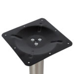 ΒΑΣΗ ΤΡΑΠΕΖΙΟΥ INOX HM421 ΜΕ ΡΕΓΟΥΛΑΤΟΡΟΥΣ 40x40x72Y εκ. - Image 4